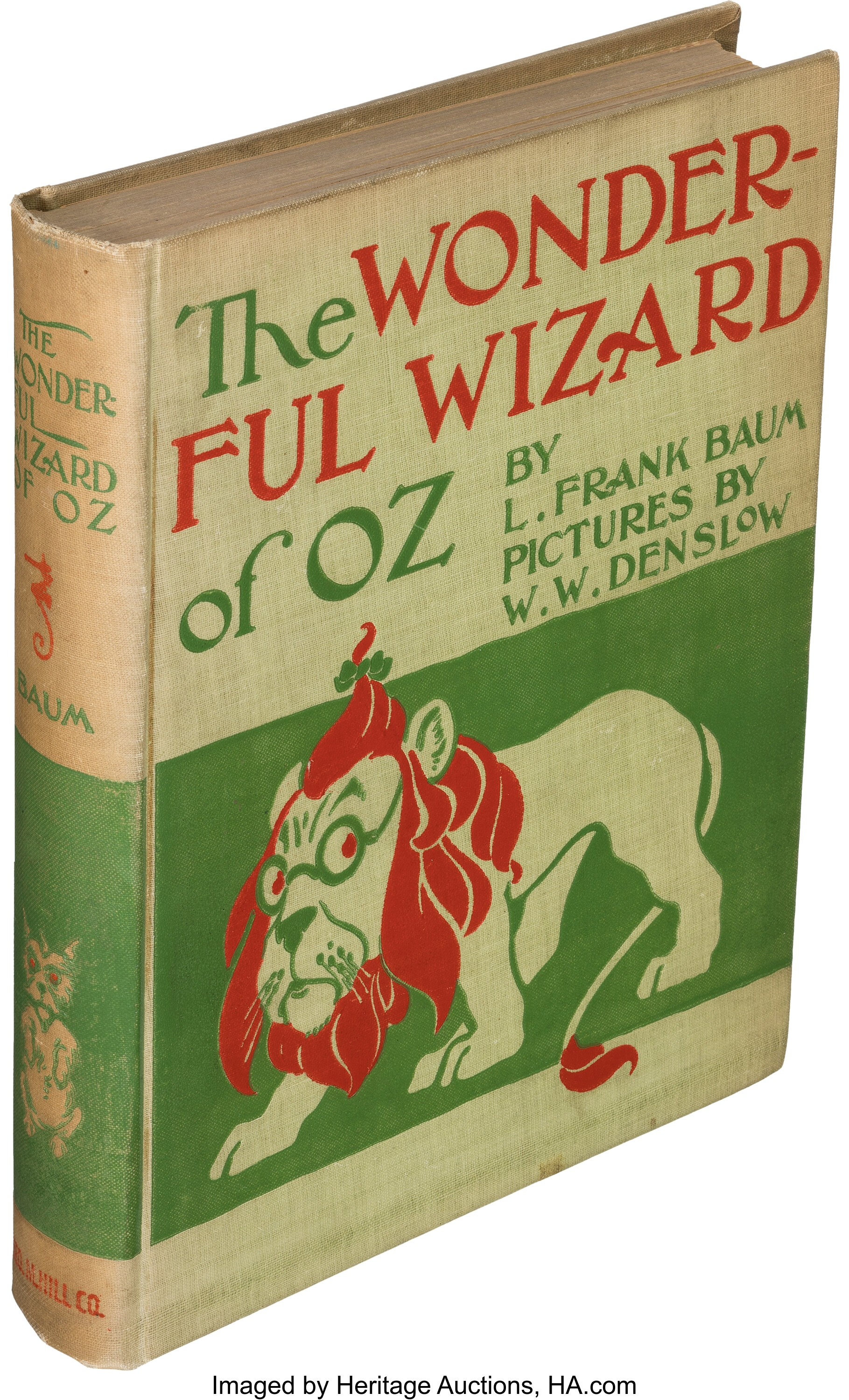 L. Frank Baum. The Wonderful Wizard of Oz. With Pictures by W. W. | Lot ...