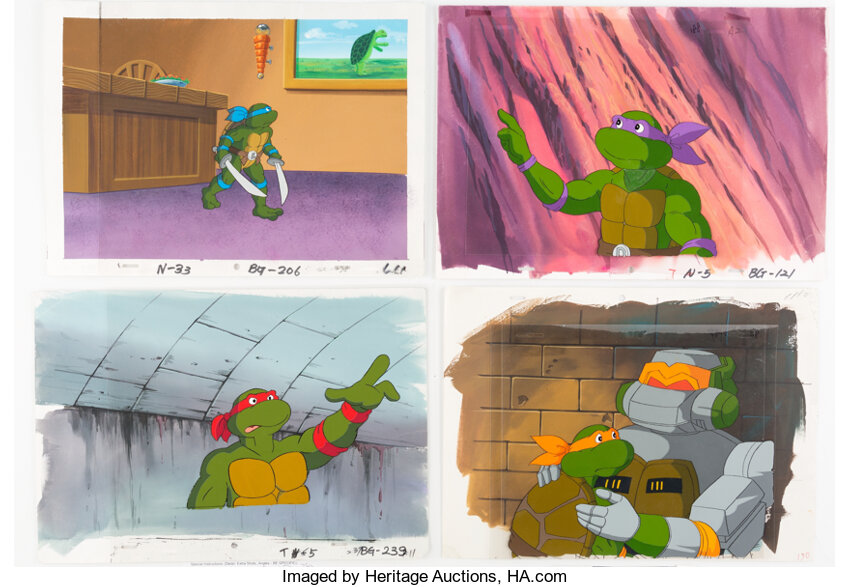 Teenage Mutant Ninja Artists Tmnt Leonardo Donatello Raphael 