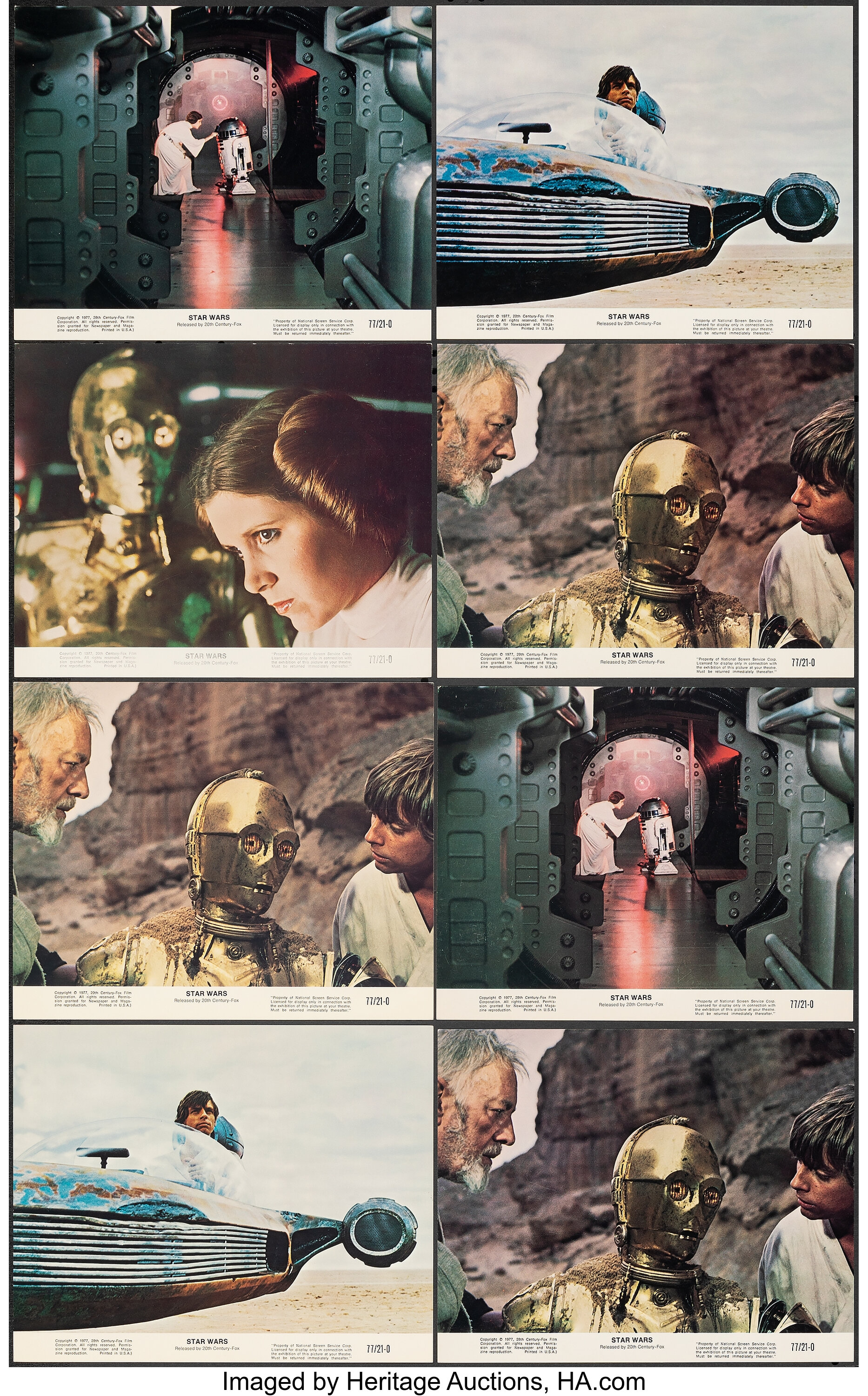 star wars trading cards 1977 20th century fox