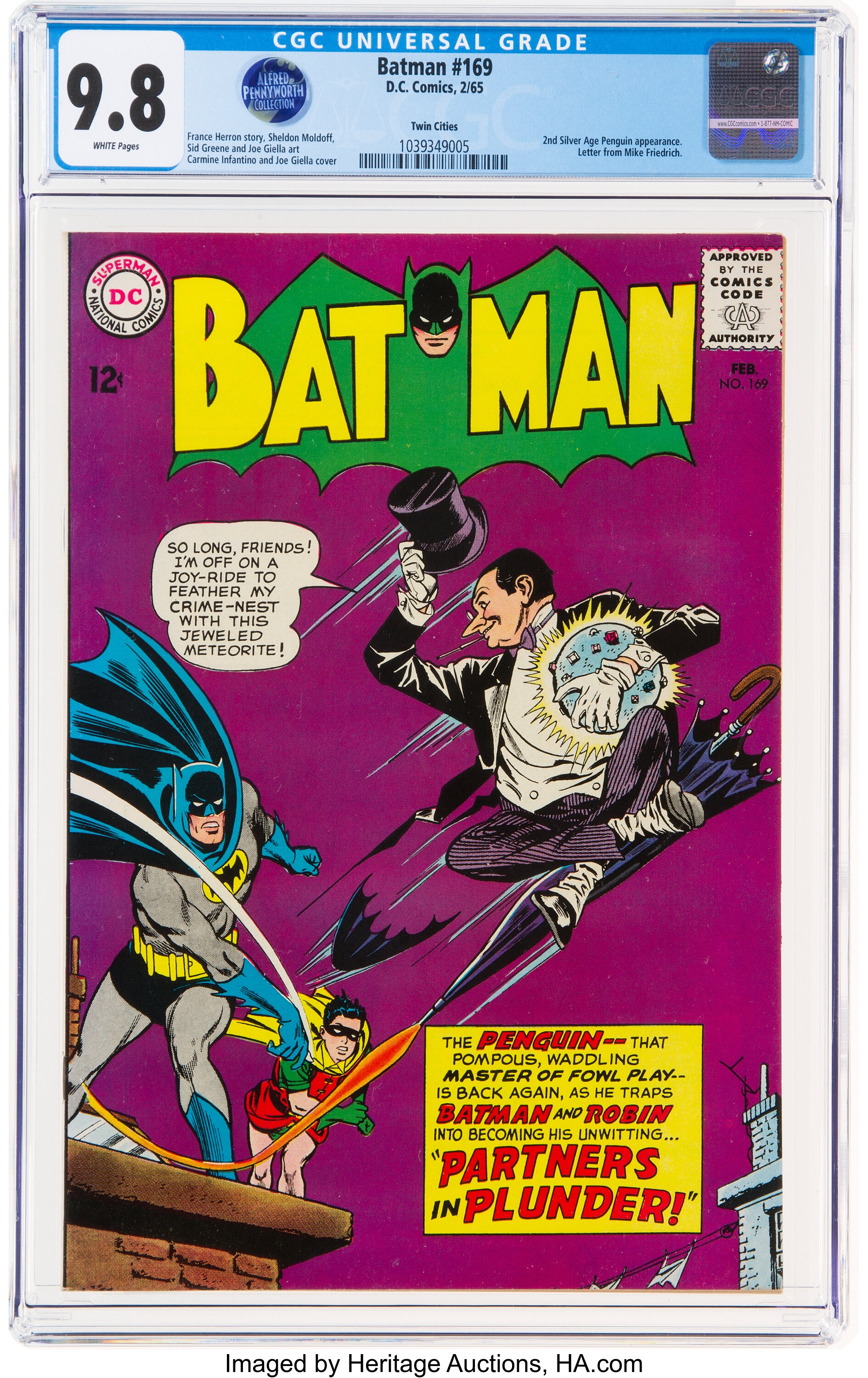 How Much Is Batman #169 Worth? Browse Comic Prices | Heritage Auctions