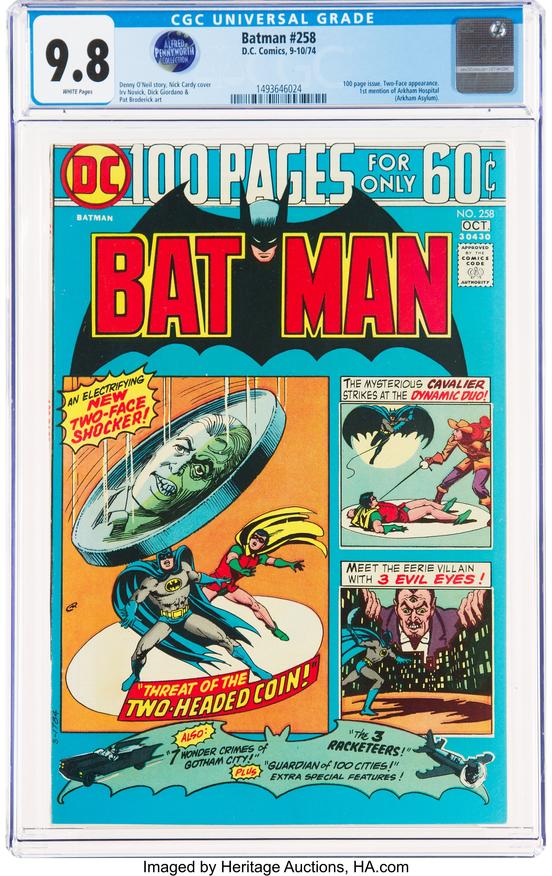 How Much Is Batman #258 Worth? Browse Comic Prices | Heritage Auctions