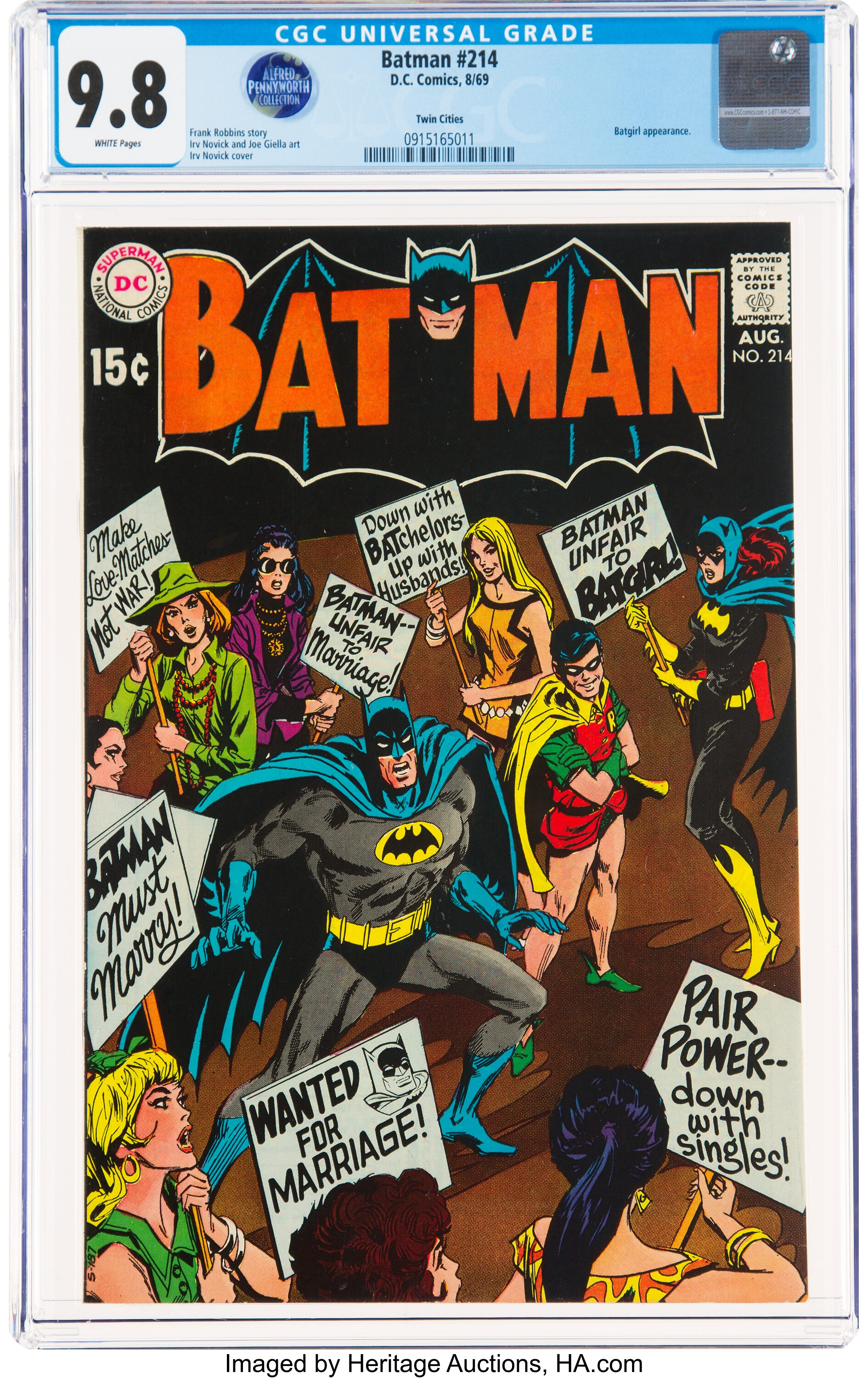 How Much Is Batman #214 Worth? Browse Comic Prices | Heritage Auctions