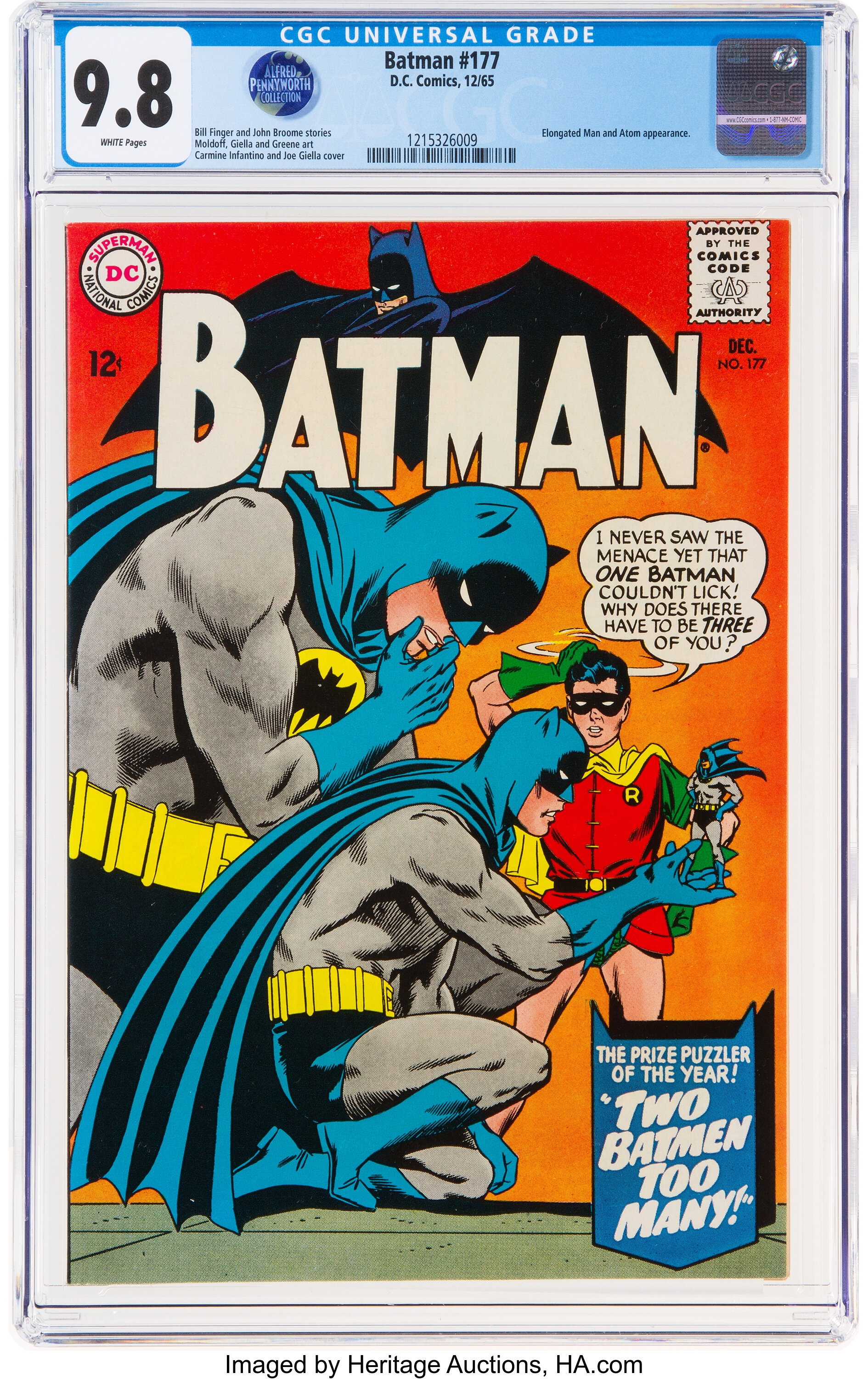 How Much Is Batman #177 Worth? Browse Comic Prices | Heritage Auctions