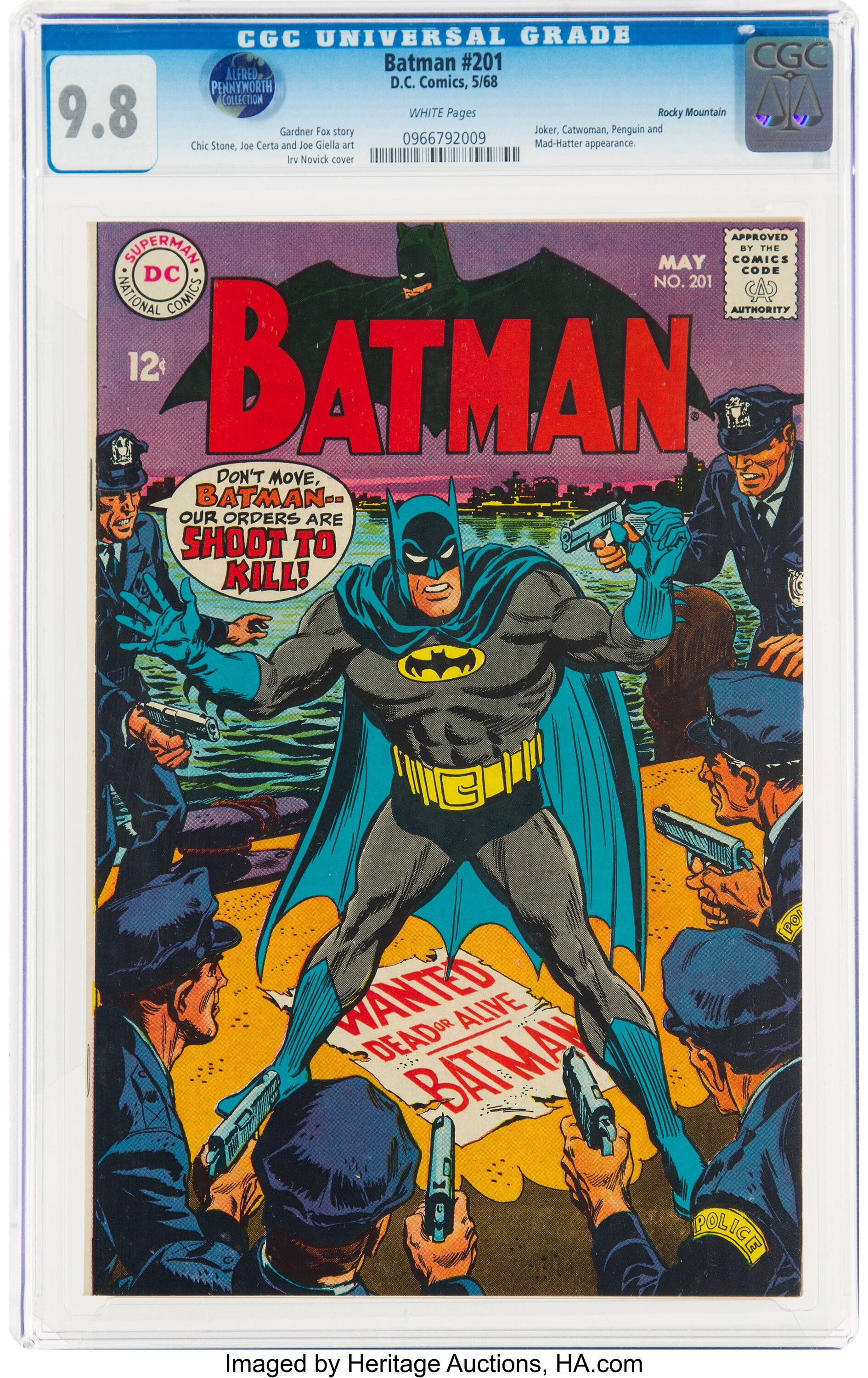 How Much Is Batman #201 Worth? Browse Comic Prices | Heritage Auctions