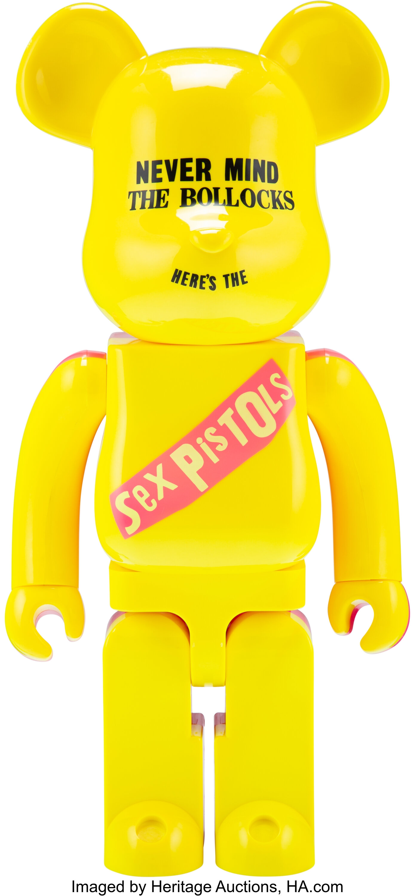 Be Rbrick X Sex Pistols Sex Pistols 1000 Yellow Pink 07 Lot 426 Heritage Auctions