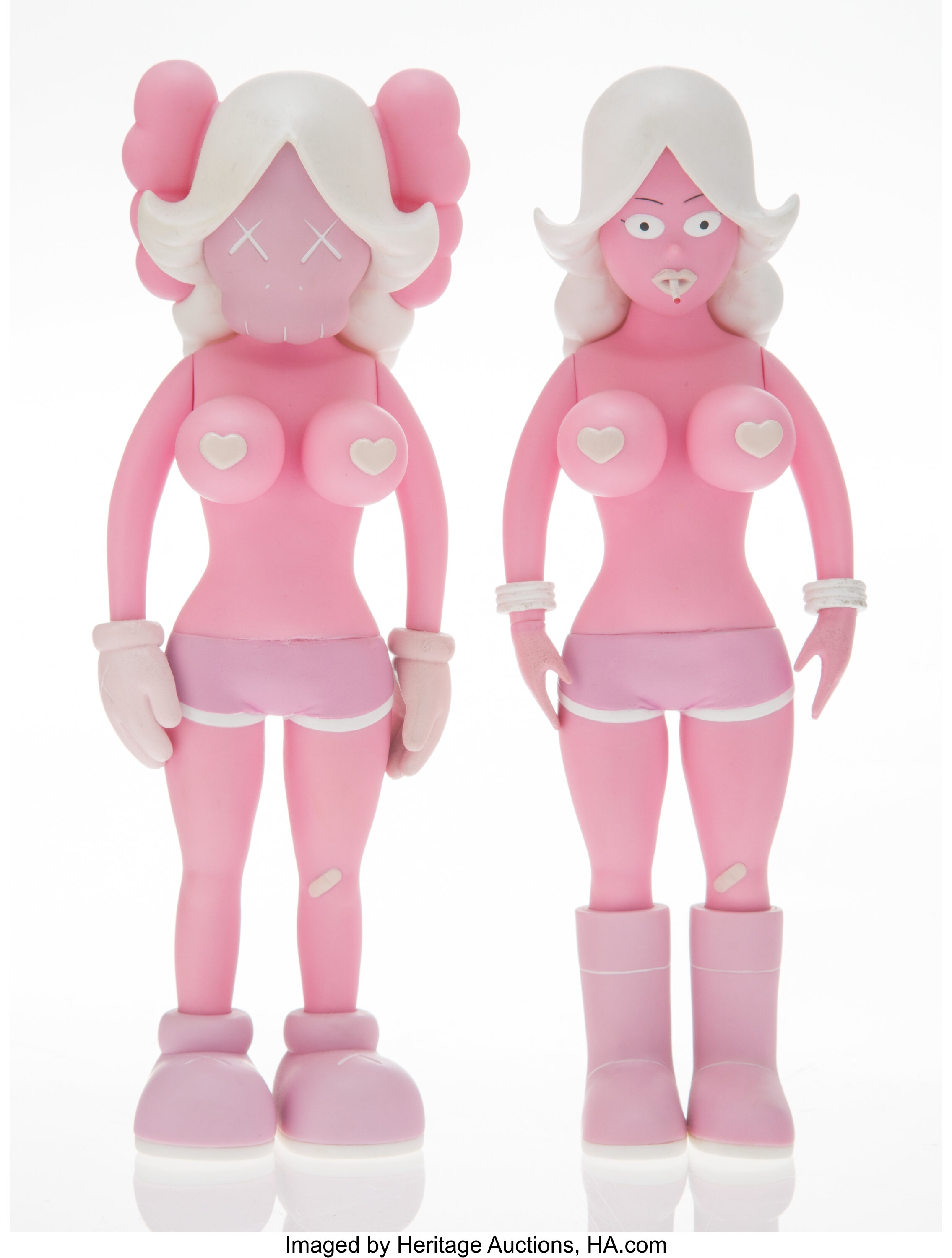 Kaws Pink Twins