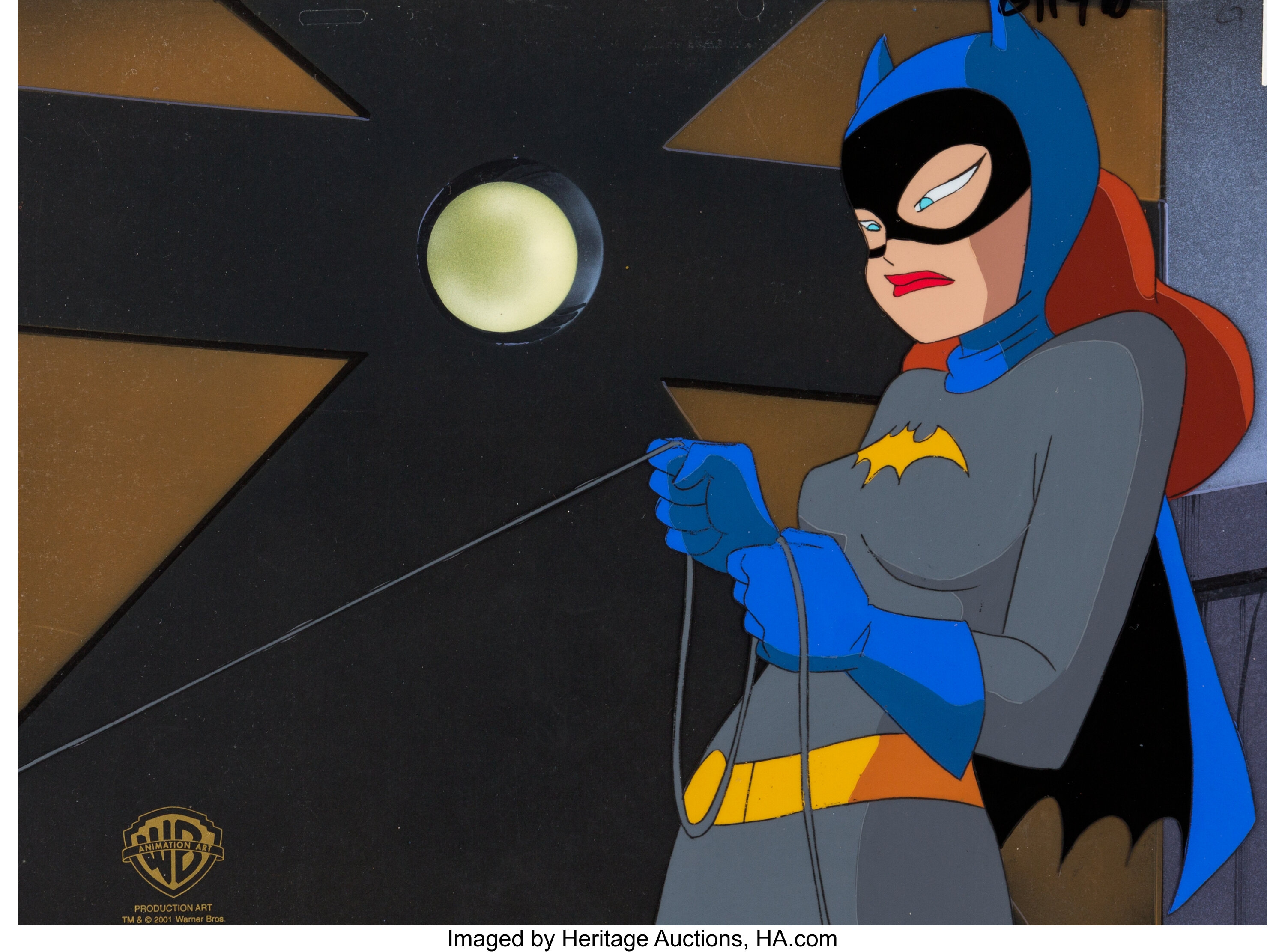 Batman: The Animated Series Batgirl Production Cel with Master | Lot #11587  | Heritage Auctions