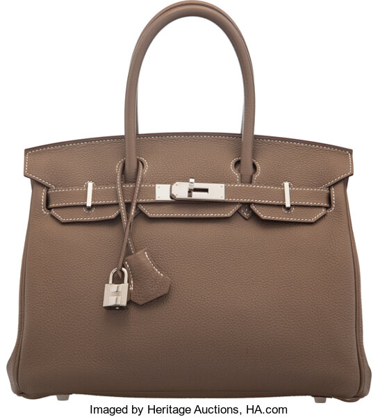 Hermes Birkin Etoupe 30cm