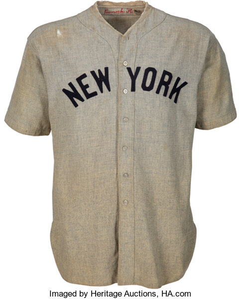 New York Yankees Photo (1915) - Game-worn 1915 New York Yankees