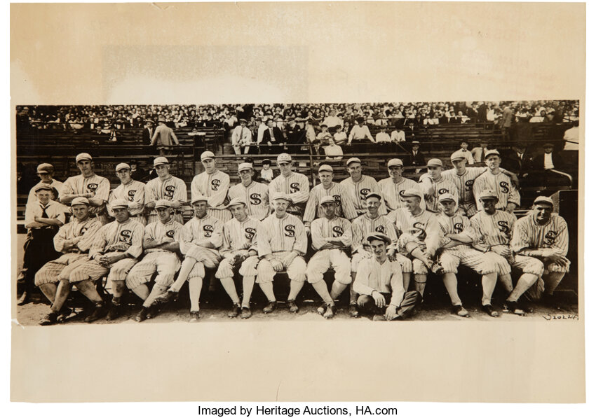 1919 Chicago White Sox Original News Photograph, PSA/DNA Type 1