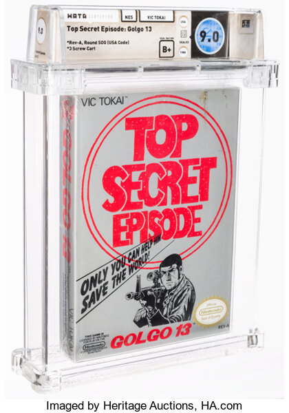 Golgo 13 Top Secret Episode Wata 9 0 B Sealed Rev A Round Lot Heritage Auctions