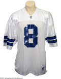 Troy Aikman Dallas Cowboys military salute to service Jersey – Classic  Authentics