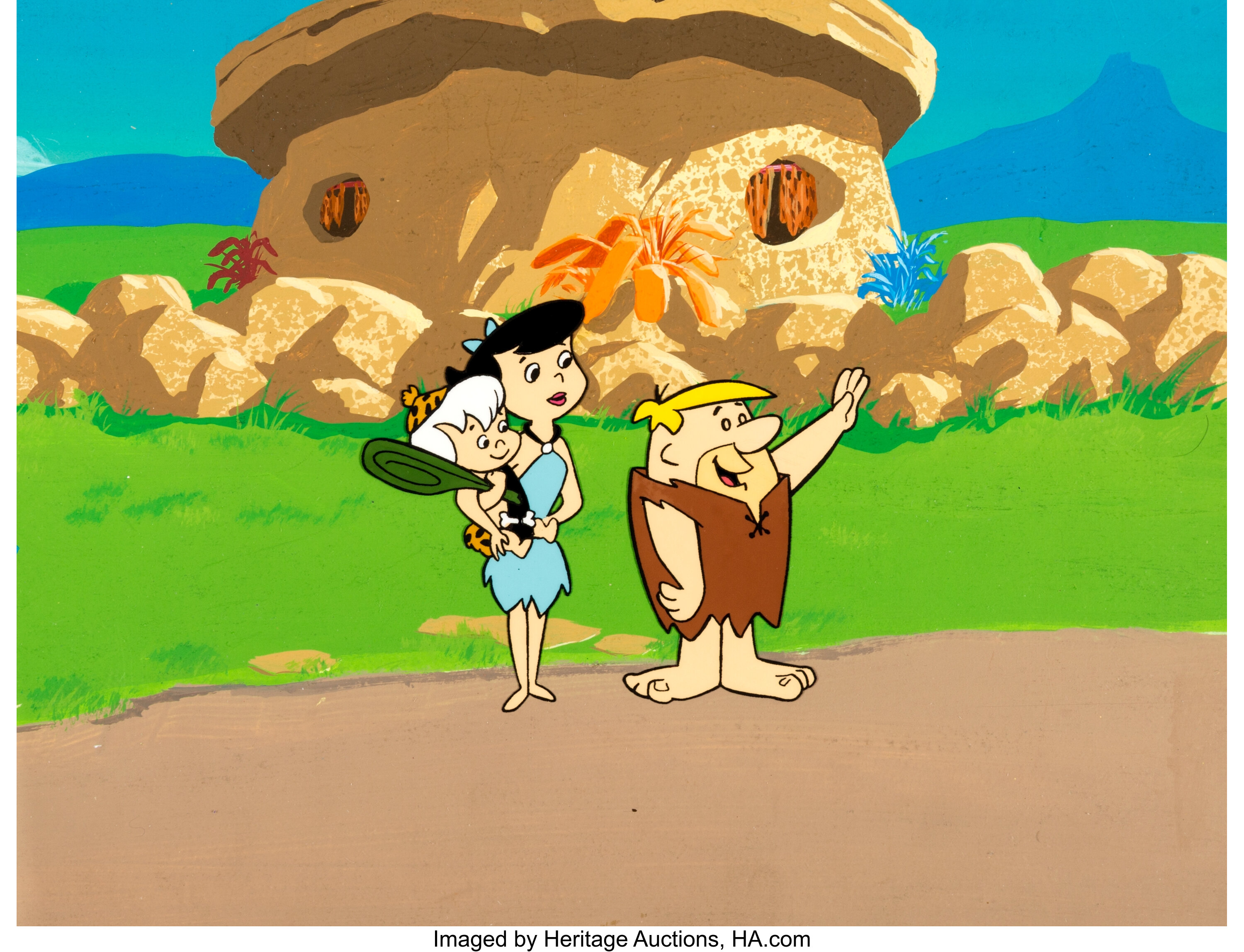 the flintstones barney and betty