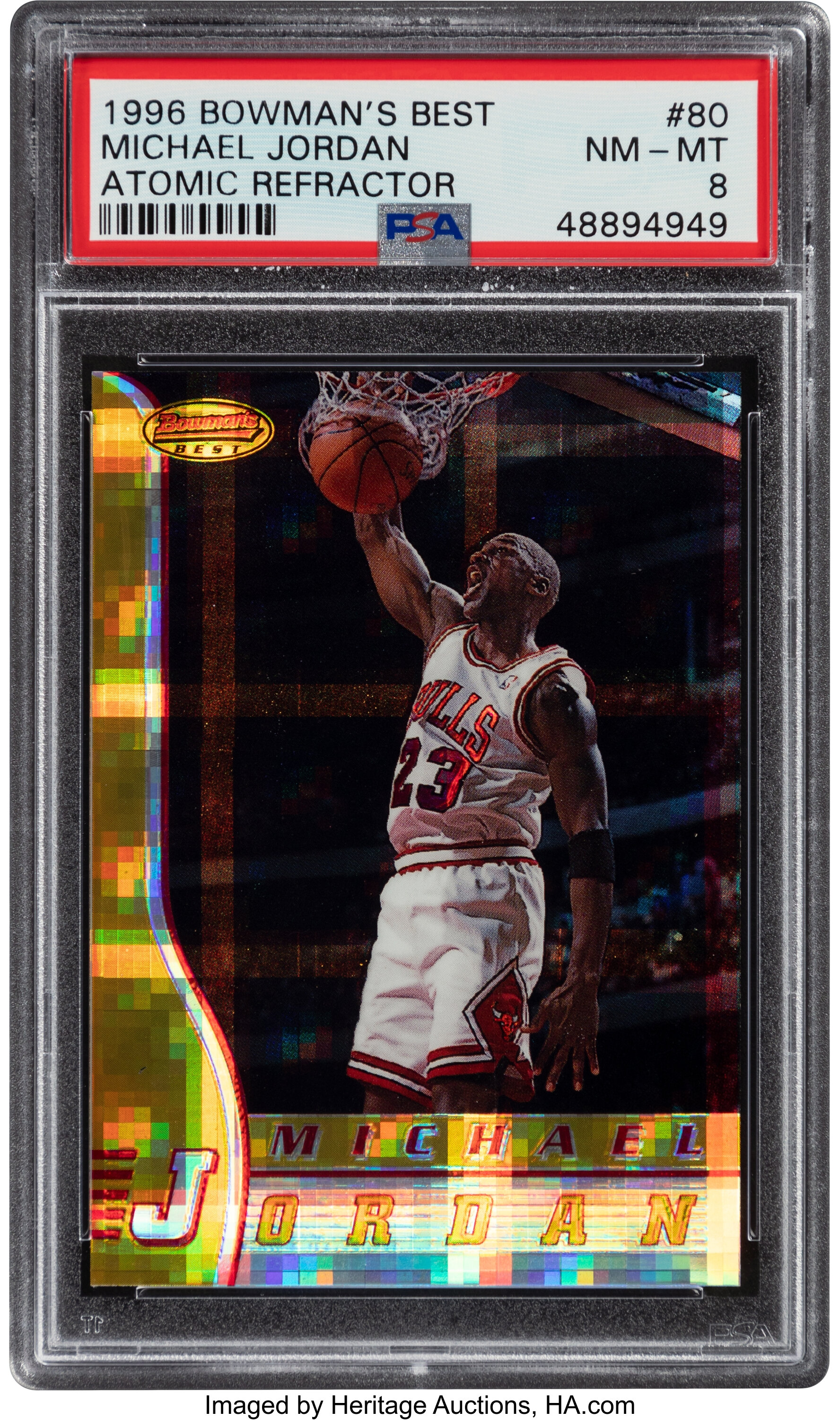 1996 BOWMAN'S BEST MICHAL JORDAN PSA8 - その他