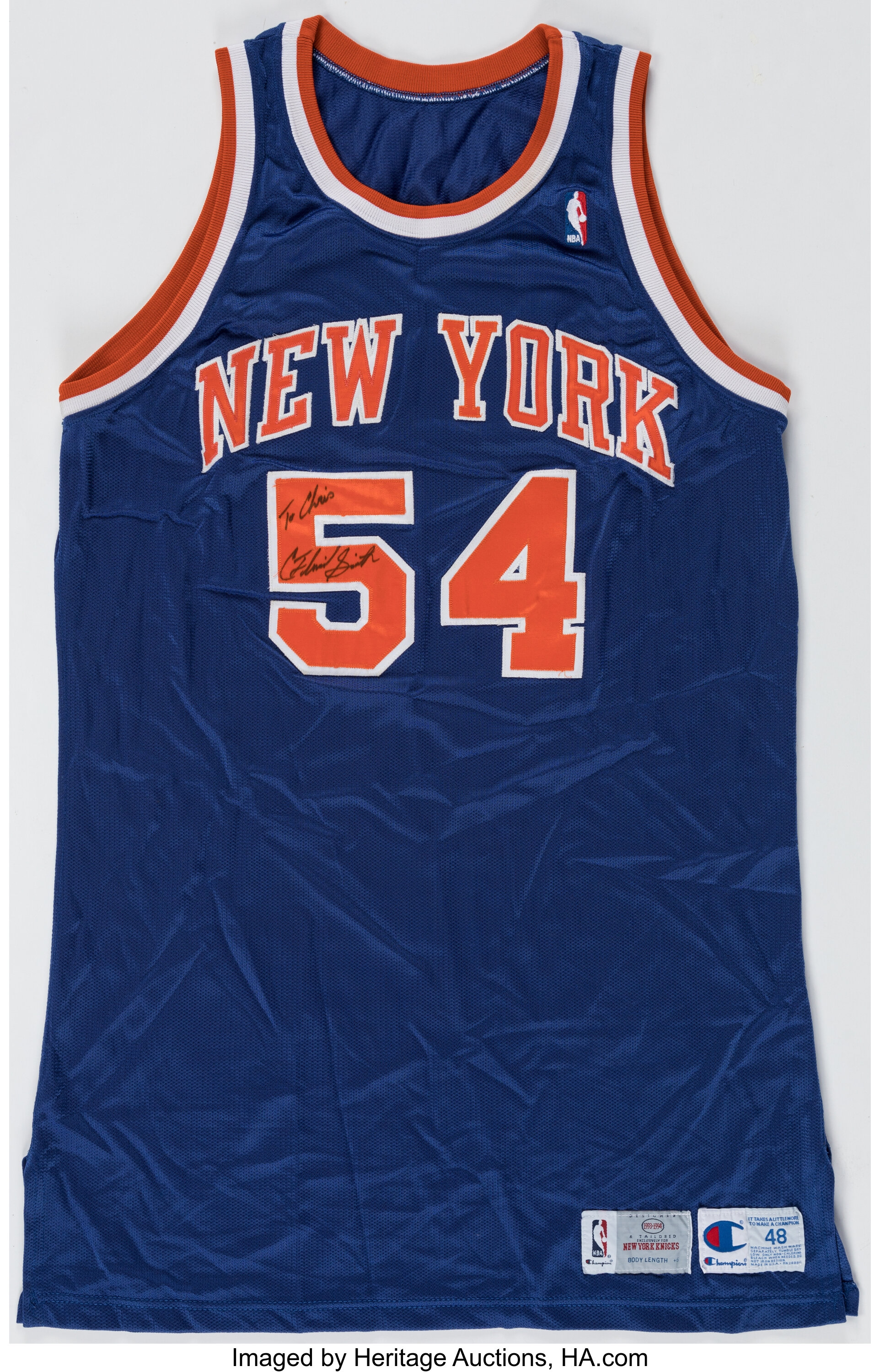 Lot Detail - 2012-13 J.R. Smith Game Used and Signed New York Knicks  Uniform - Jersey & Shorts (Steiner & PSA/DNA)