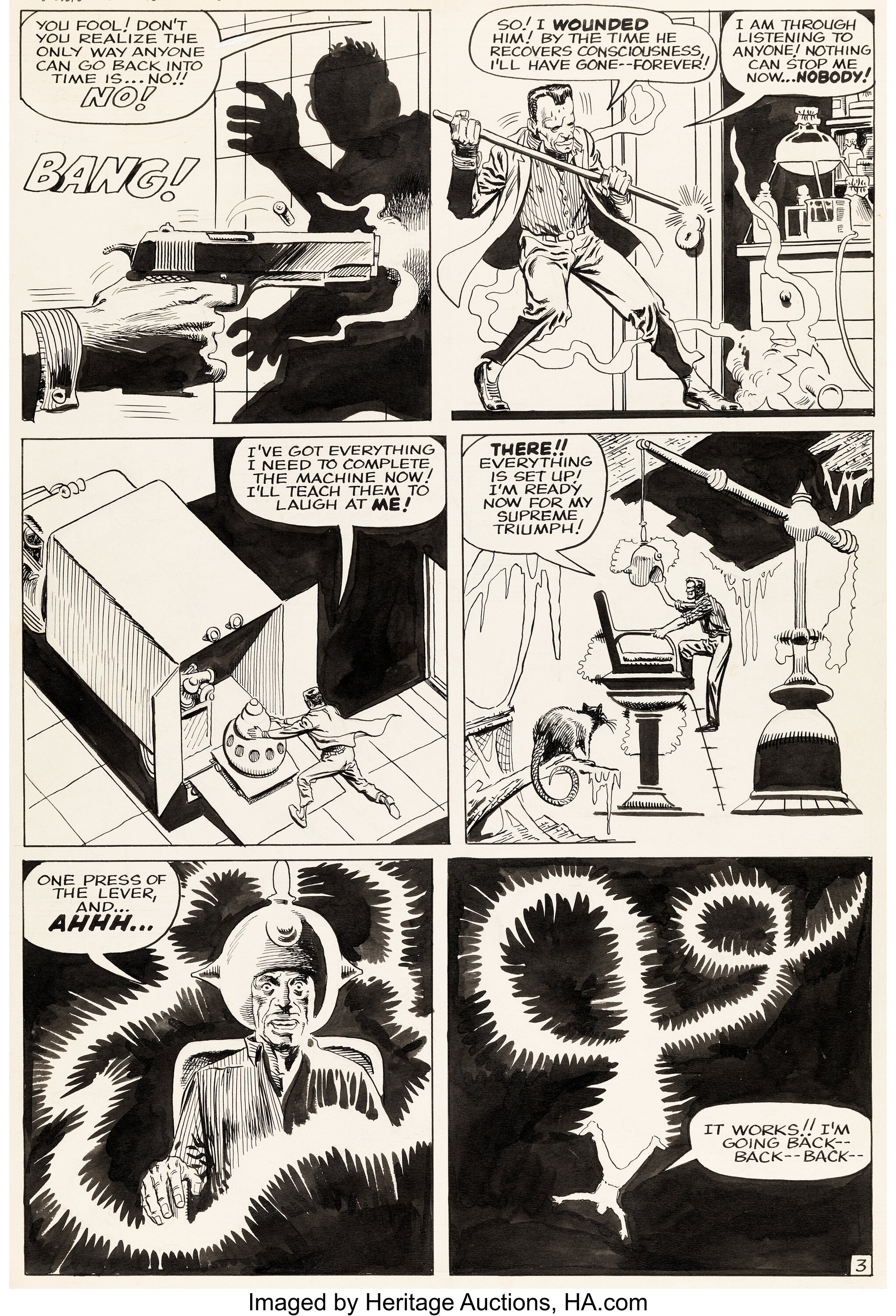 Steve Ditko Journey Into Mystery #63 Story Page 3 Original Art | Lot #94027  | Heritage Auctions