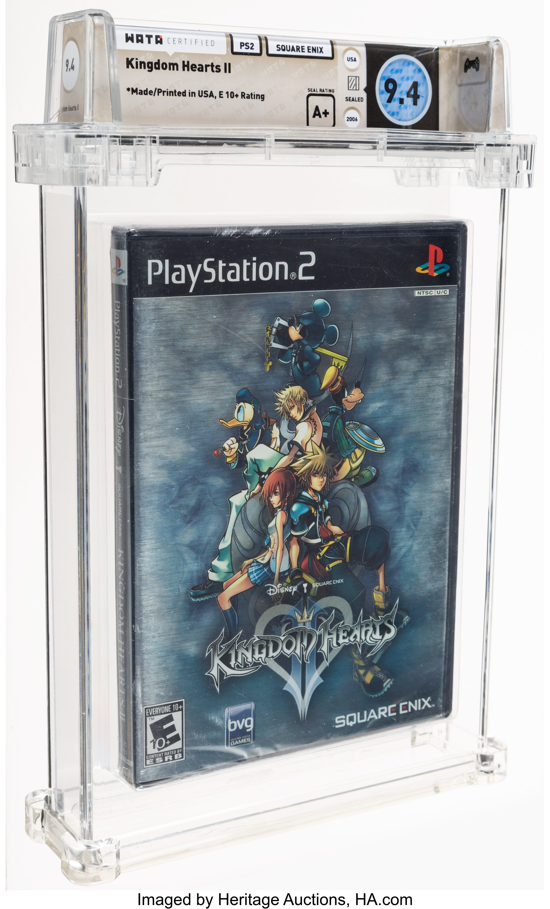 Sealed PS2 Kingdom Hearts Up For Auction Now At Heritage