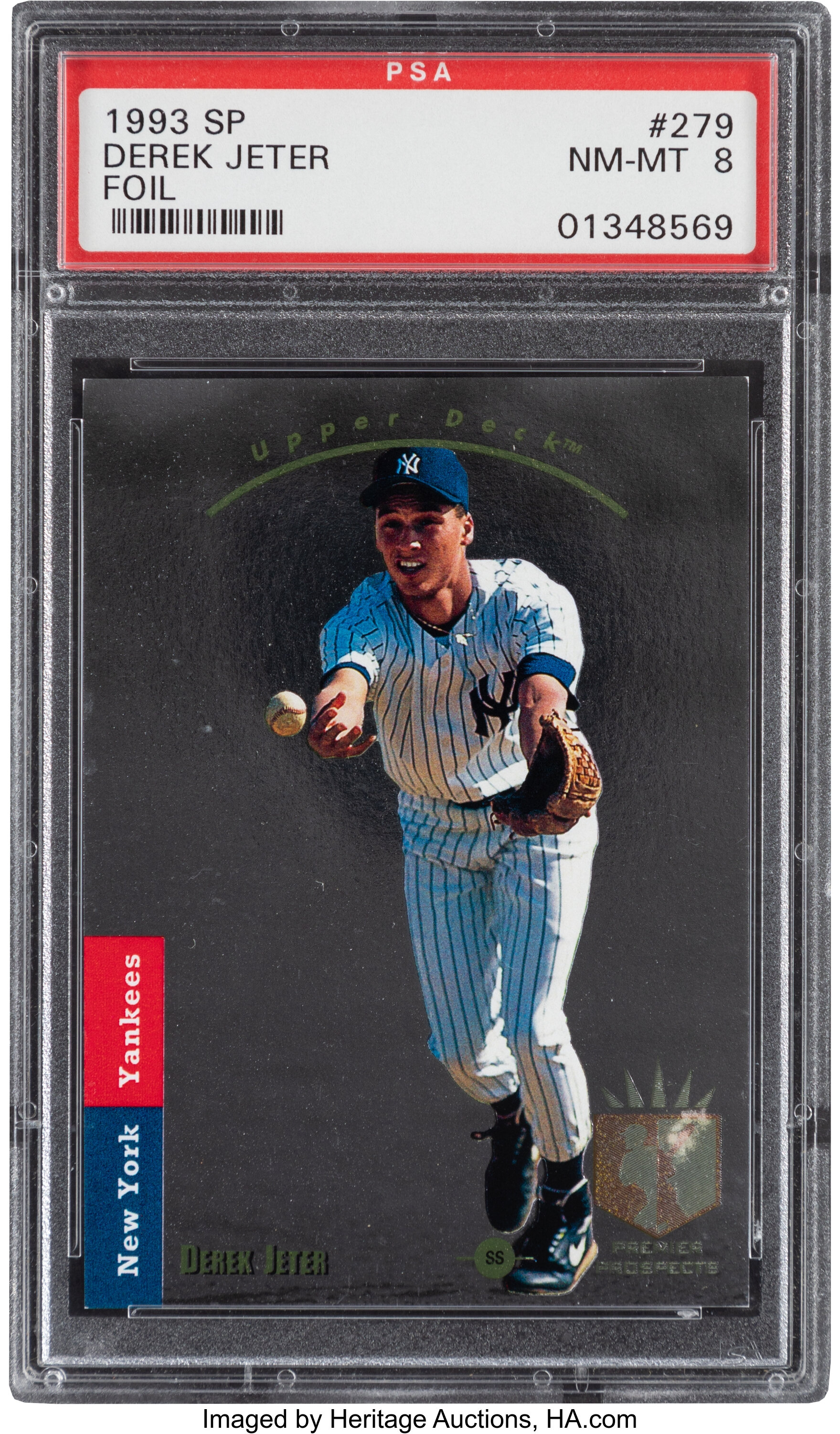 Derek Jeter 1993 Upper Deck SP Rookie Foil #279 - 1993 - US