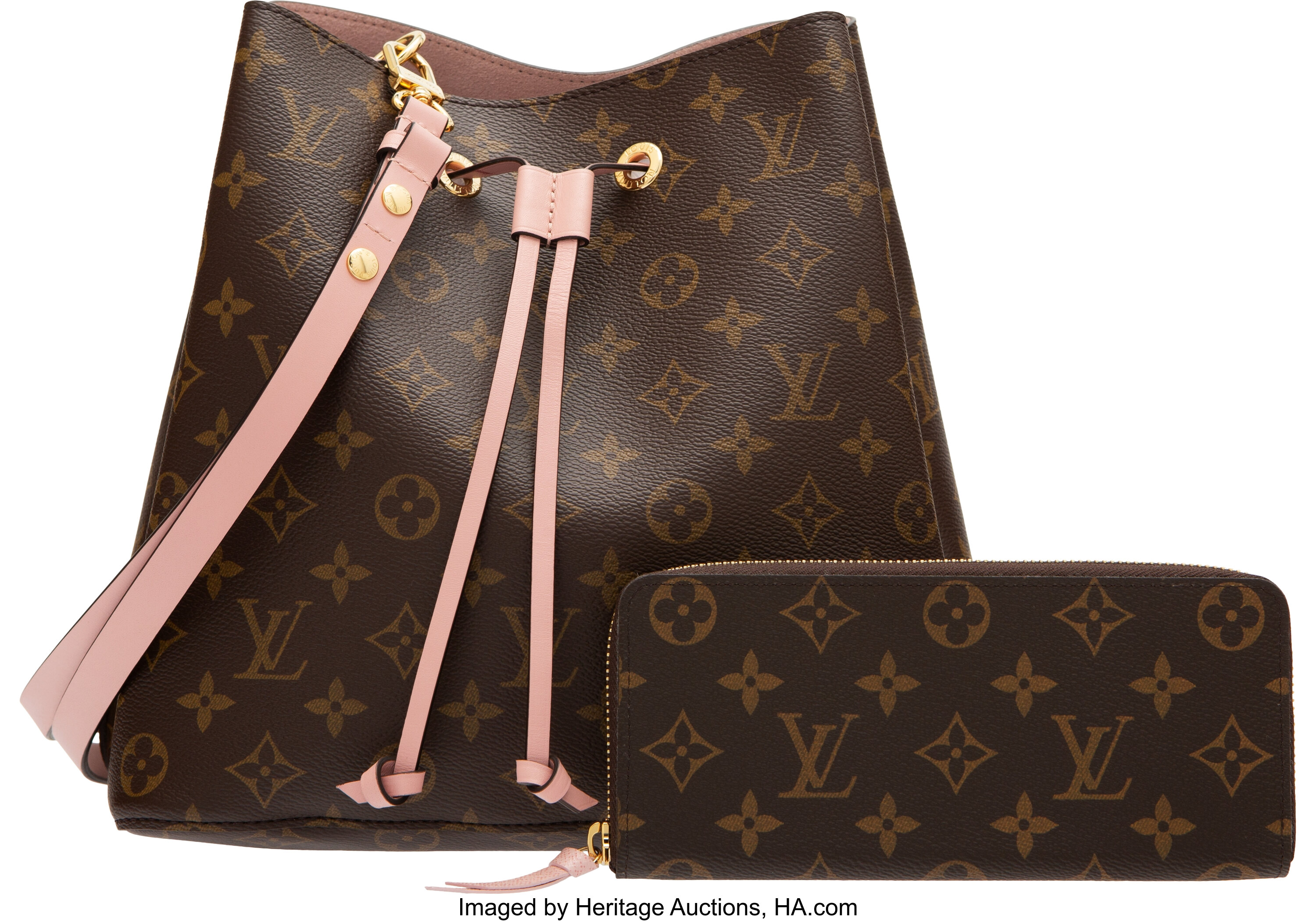 Sold at Auction: Louis Vuitton Monogram Clemence Wallet