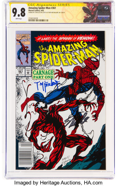 The Amazing Spider-Man #361 Signature Series: Stan Lee and Todd