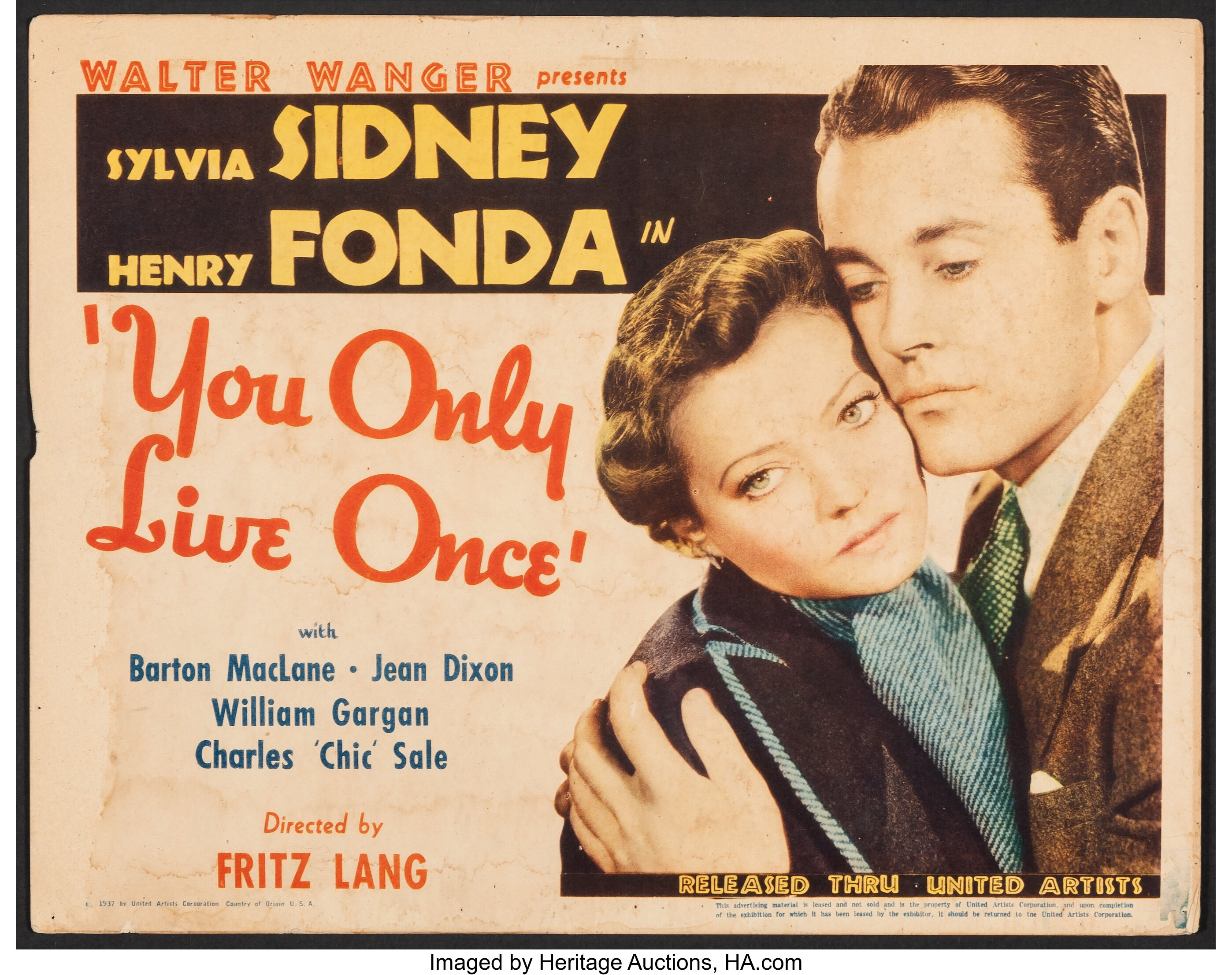 You Only Live Once (1937) - IMDb