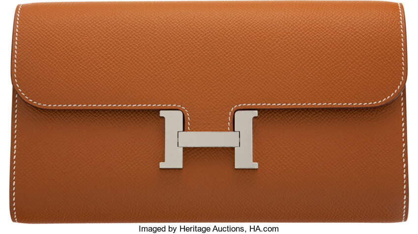 Hermès Chai Epsom And Matte Alligator Touch Kelly To Go Wallet Gold  Hardware, Available For Immediate Sale At Sotheby's
