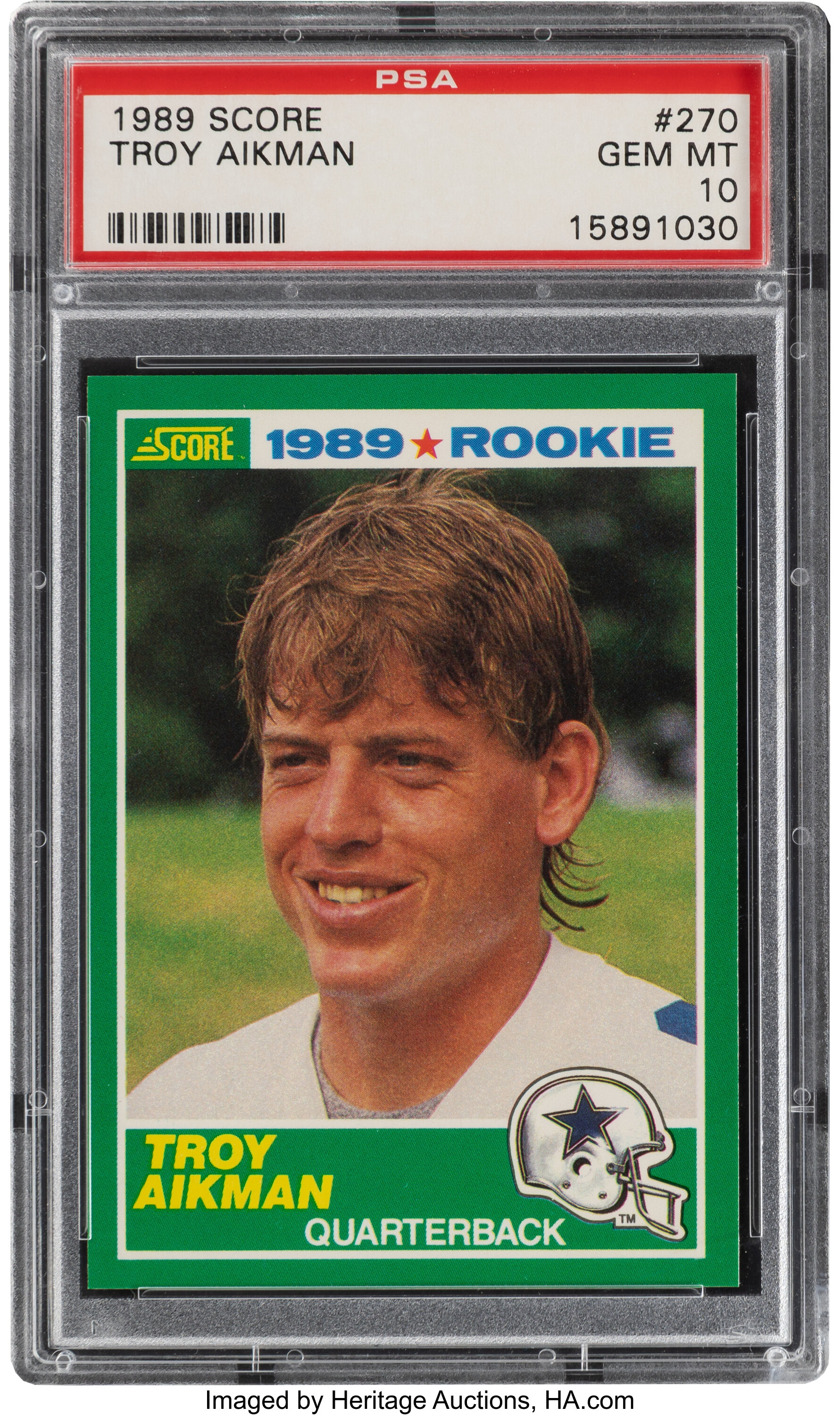 Troy Aikman Football Cards - The Best Current  Cards for Sale