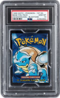 Pokemon Blastoise 009 165r Commissioned Presentation Galaxy Star Lot Heritage Auctions