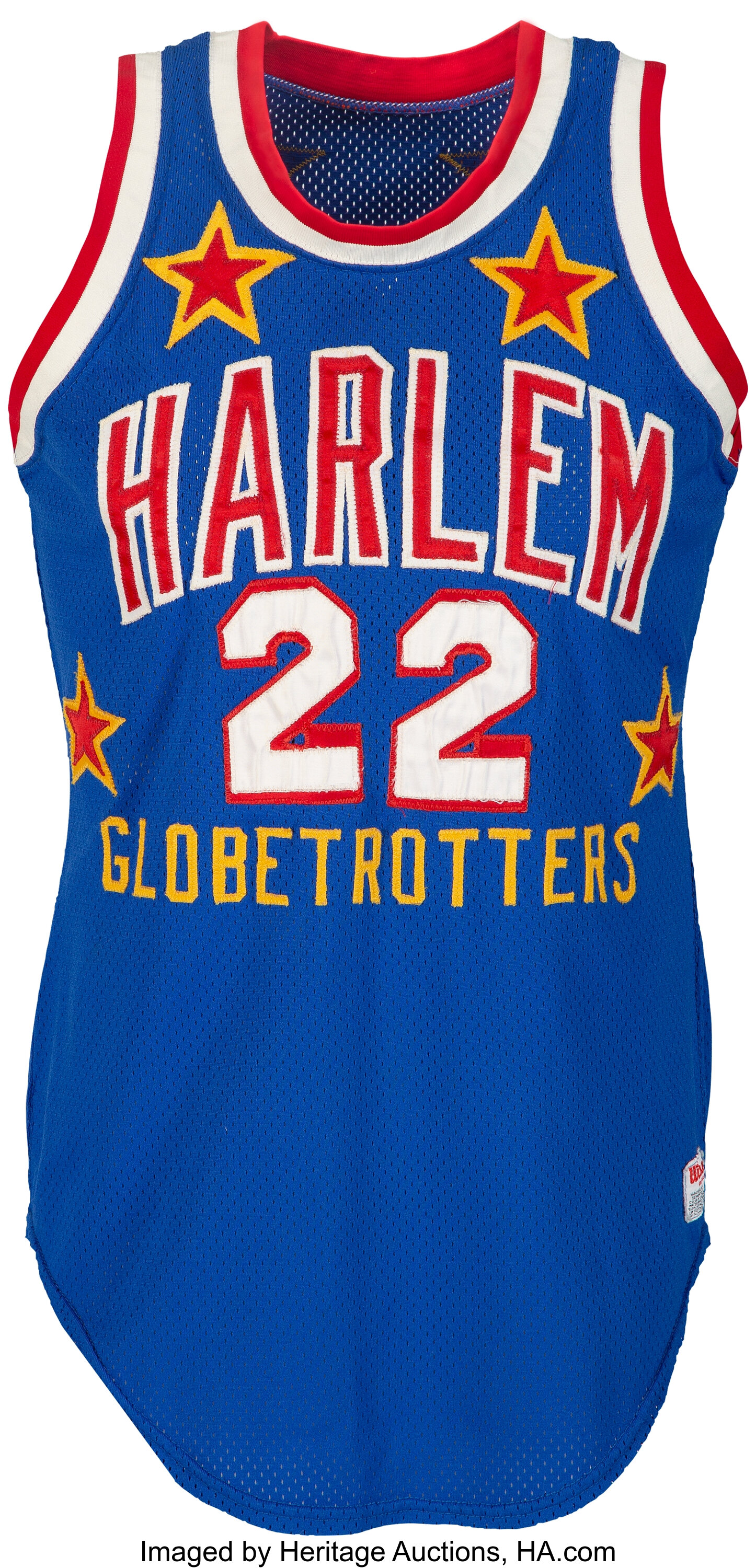 Jersey worn by Curly Neal for the Harlem Globetrotters