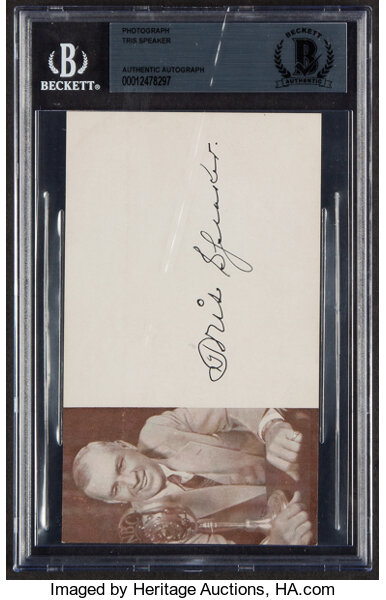 Autograph Encapsulation  Beckett Authentication Services