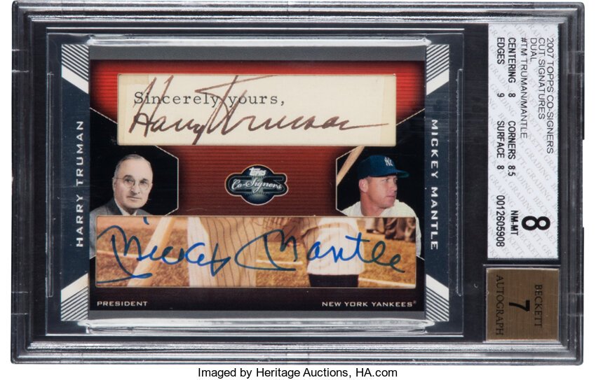 2007 Topps Co-Signers 