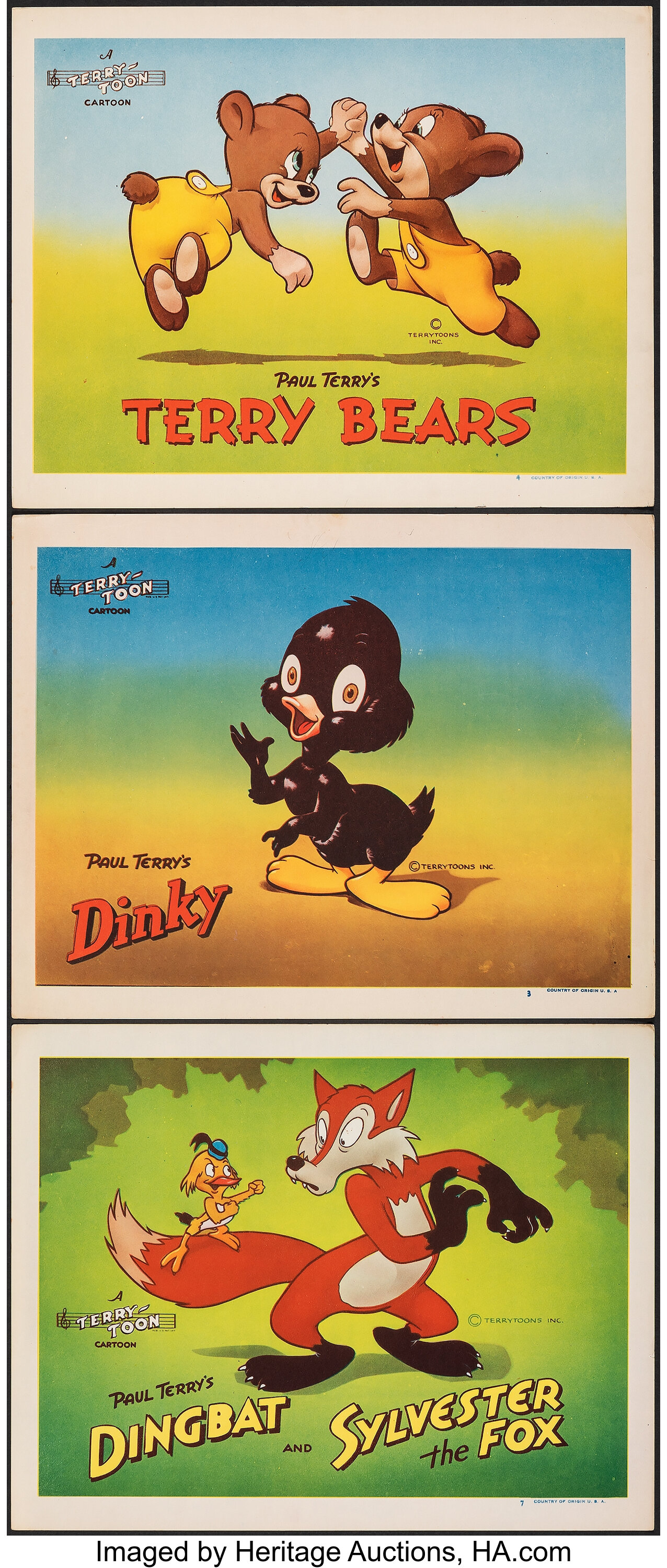 Terry-Toon Cartoons (20th Century Fox, 1946). Overall: Very Fine