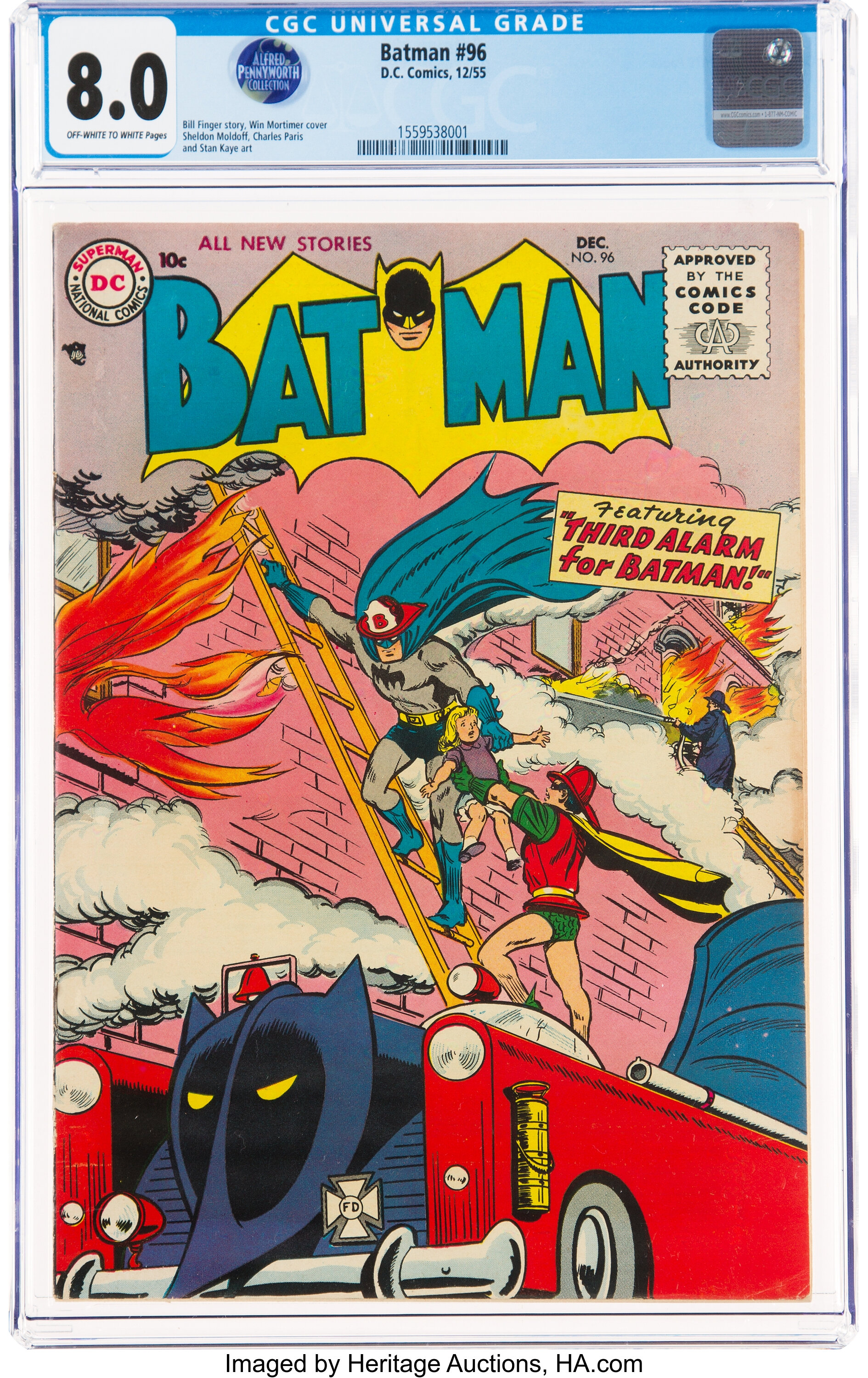 How Much Is Batman #96 Worth? Browse Comic Prices | Heritage