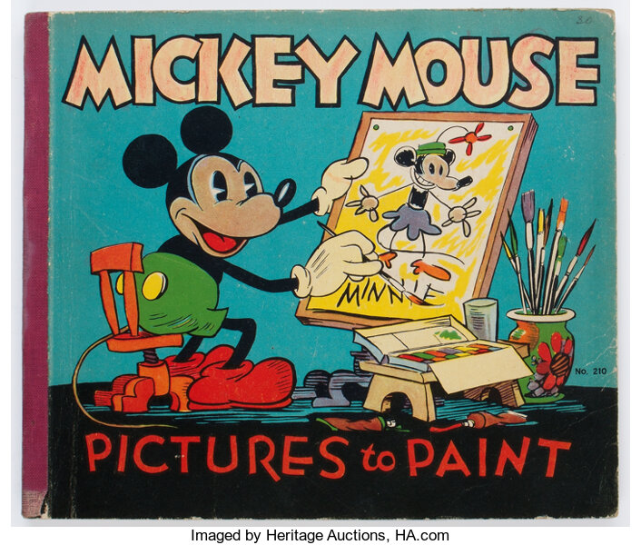 Walt Disney painting  Monpaintingdeco – Montableaudeco