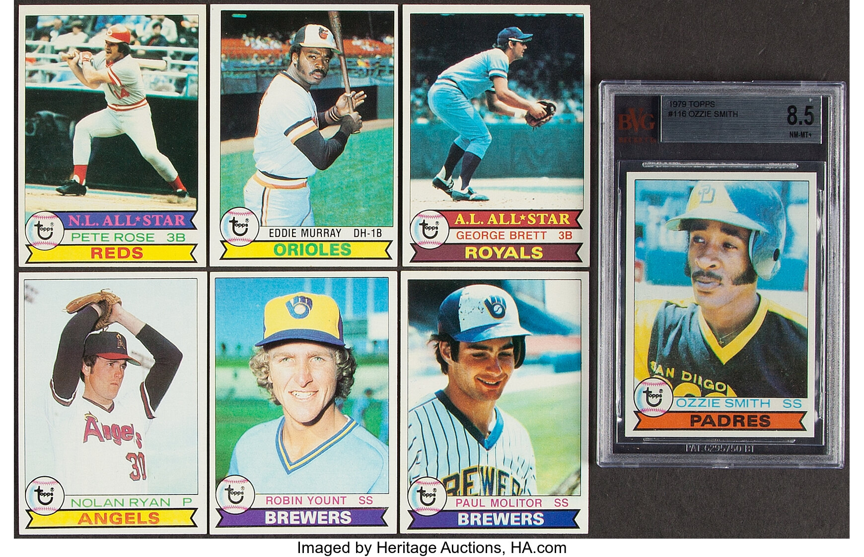 1979 Topps Baseball Complete Set 726 Baseball Cards Sets Lot 44111 Heritage Auctions