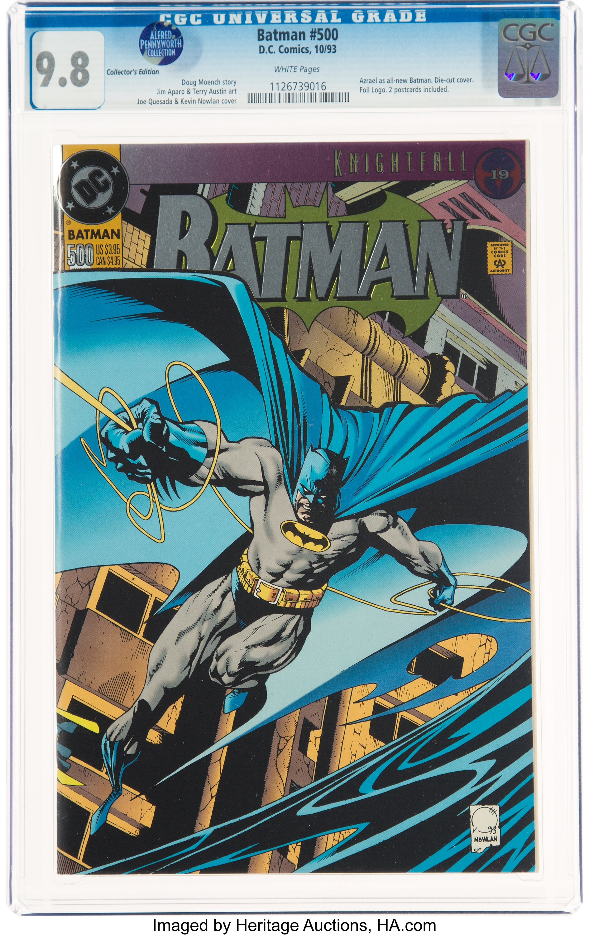 Batman 500 Collector's Edition (DC, 1993) CGC NM/MT  White | Lot #17097  | Heritage Auctions