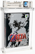 1998 N64 Nintendo (USA) The Legend of Zelda: Ocarina of Time Sealed Video  Game - WATA 9.4/A++ on Goldin Auctions