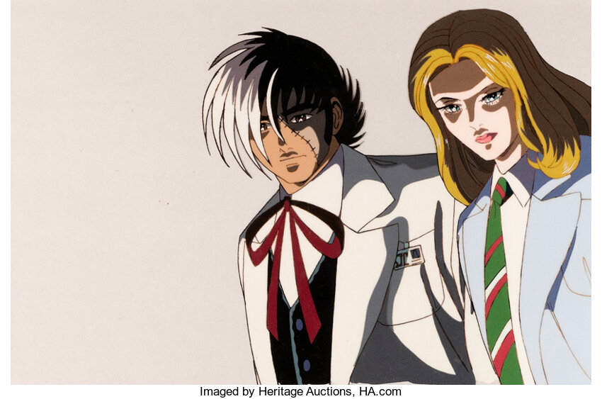 Osamu Tezuka Black Jack Cellulos De Production Lot De 2 Tezuka Lot Heritage Auctions