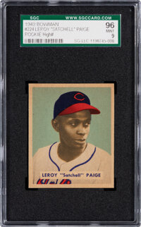 1953 Topps #220 Satchel Paige SGC 50