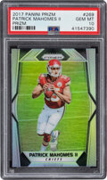 2017 Panini Prizm Patrick Mahomes II (Red Power) #269 PSA Gem Mint