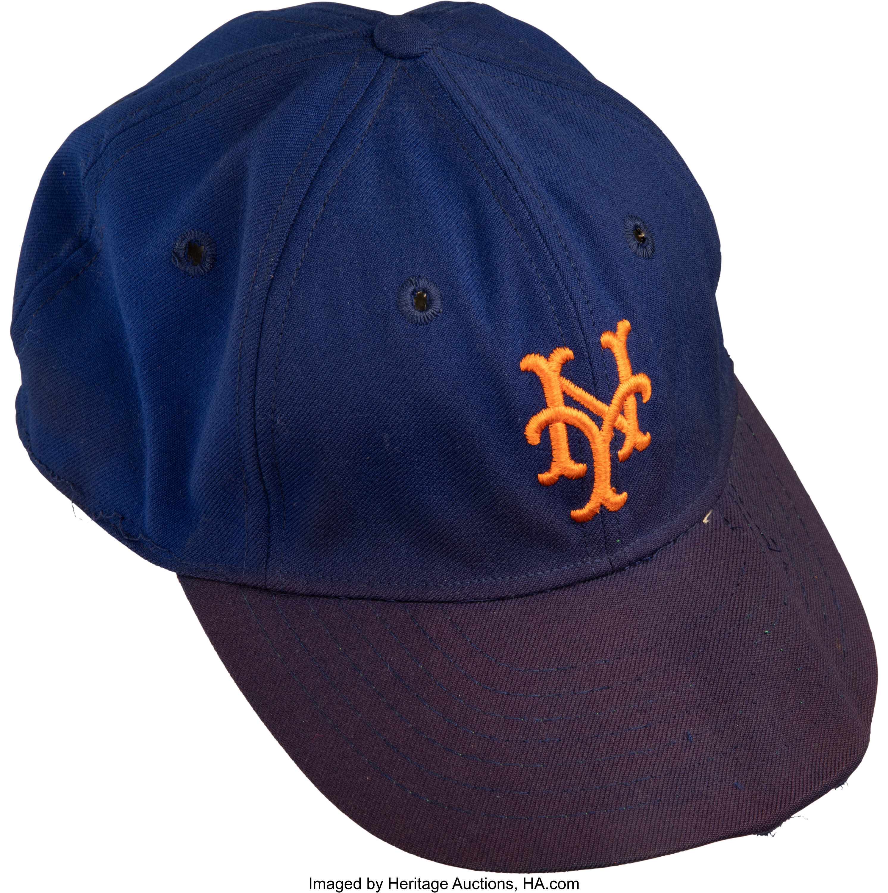 Lot Detail - Tom Seaver 1969-75 New York Mets Game Worn Baseball Cap  (MEARS/Bat Boy COA)