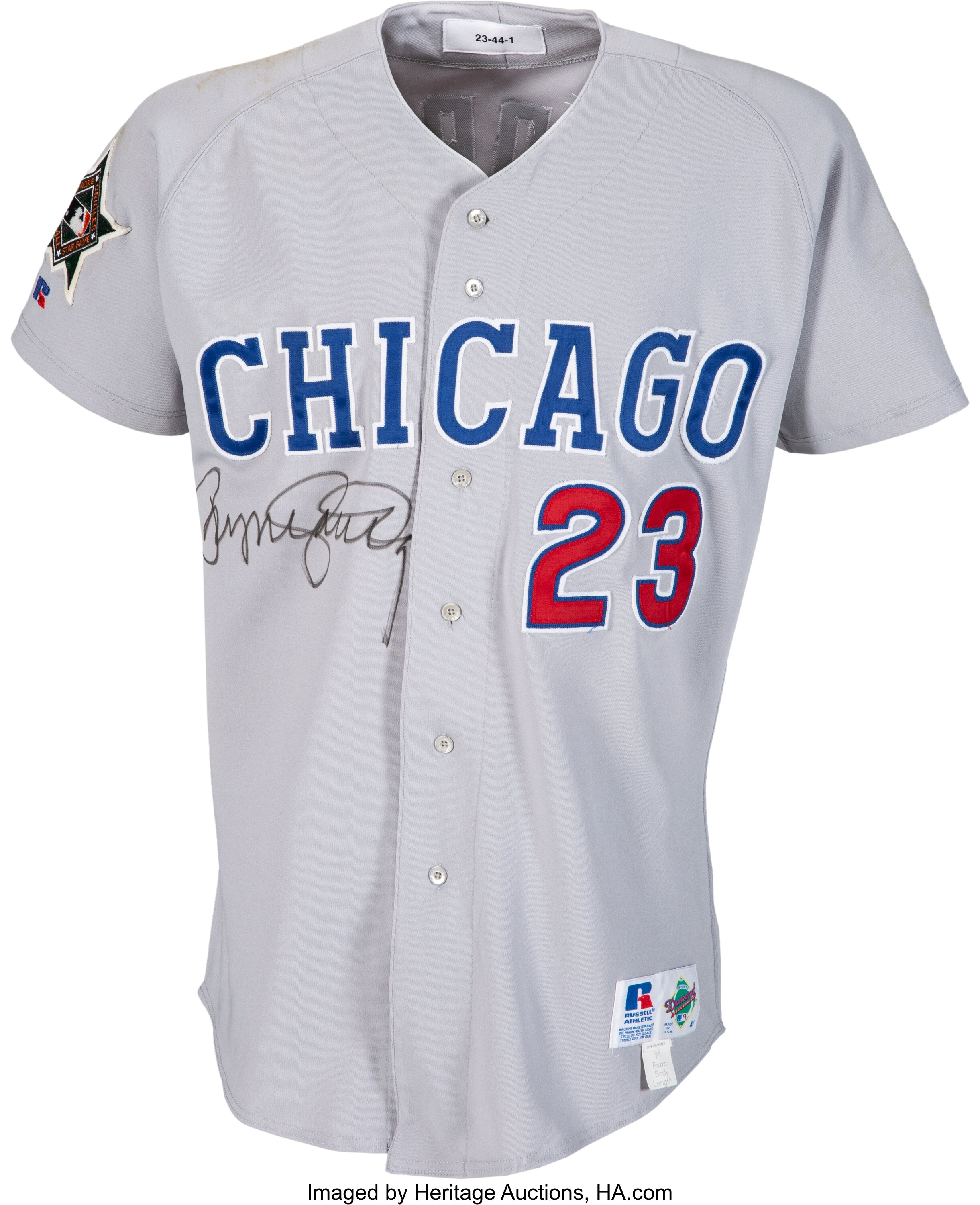 Ryne Sandberg Chicago Cubs Autographed Jersey 