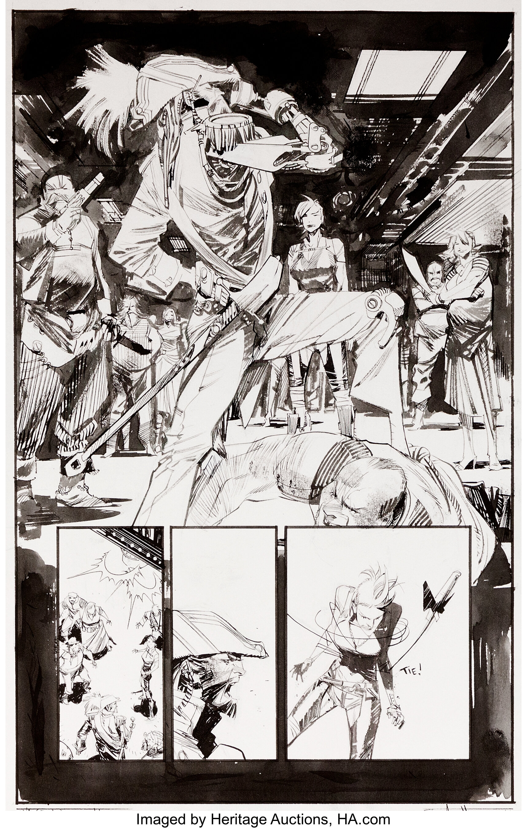 Sean MURPHY - The Wake - Issue 8 - Page 16 - Galerie de la Bande