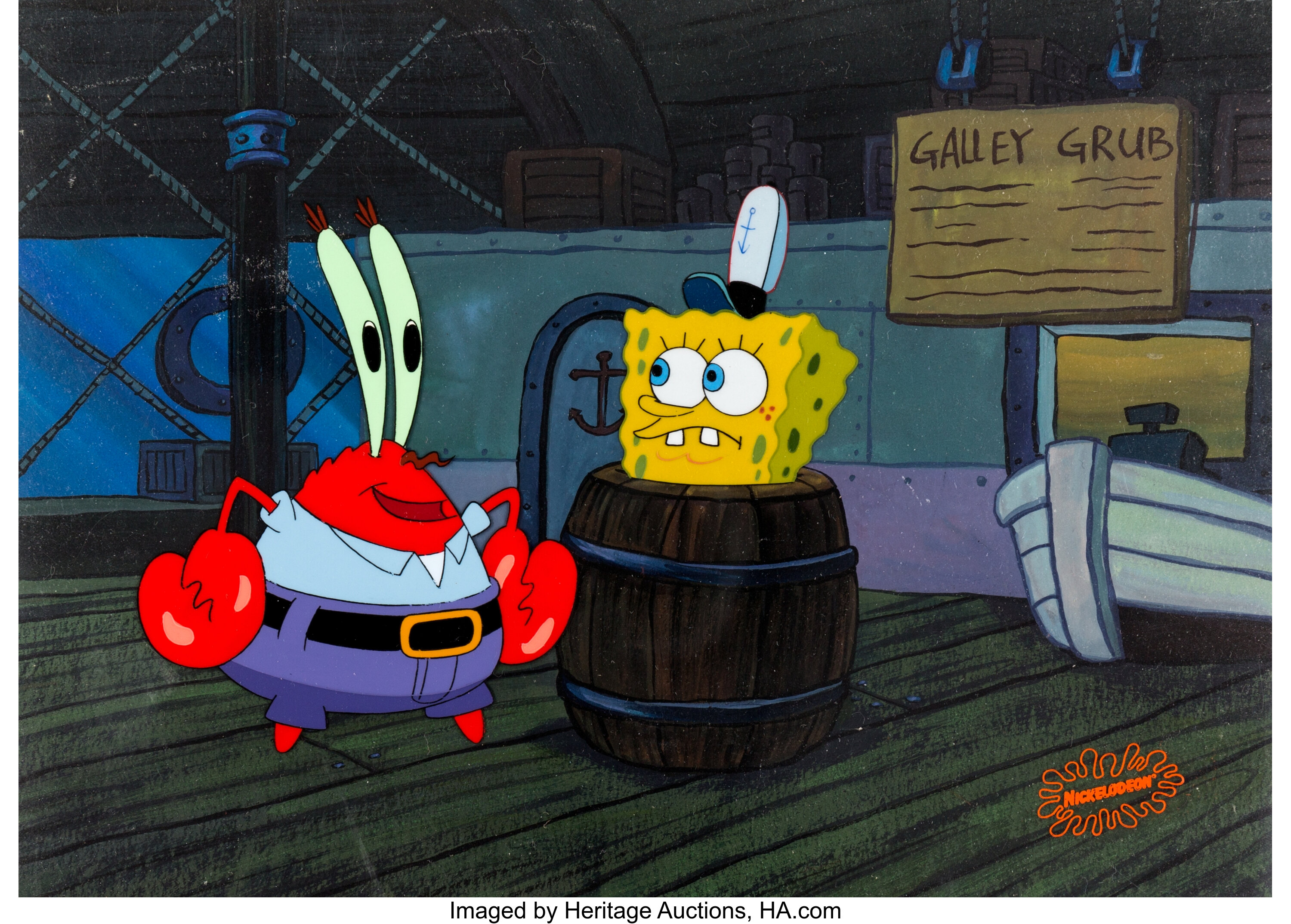 spongebob and mr krabs