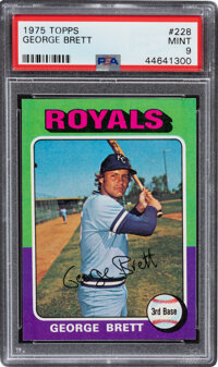 Sold at Auction: Lot of Assorted Vintage George Brett Baseball Cards -  Varying Conditions