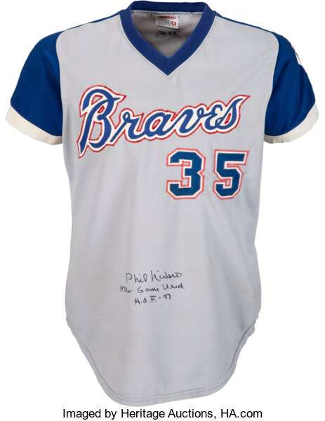 1979 Phil Niekro Game-Worn Braves Jersey