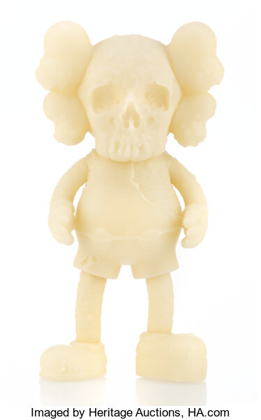 KAWS X Pushead. Companion (Glow in the Dark), 2005. Cast vinyl