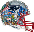 Lot Detail - Tom Brady Charles Fazzino One-Of-A-Kind Super Bowl LV 2021  Champions Mini Helmet