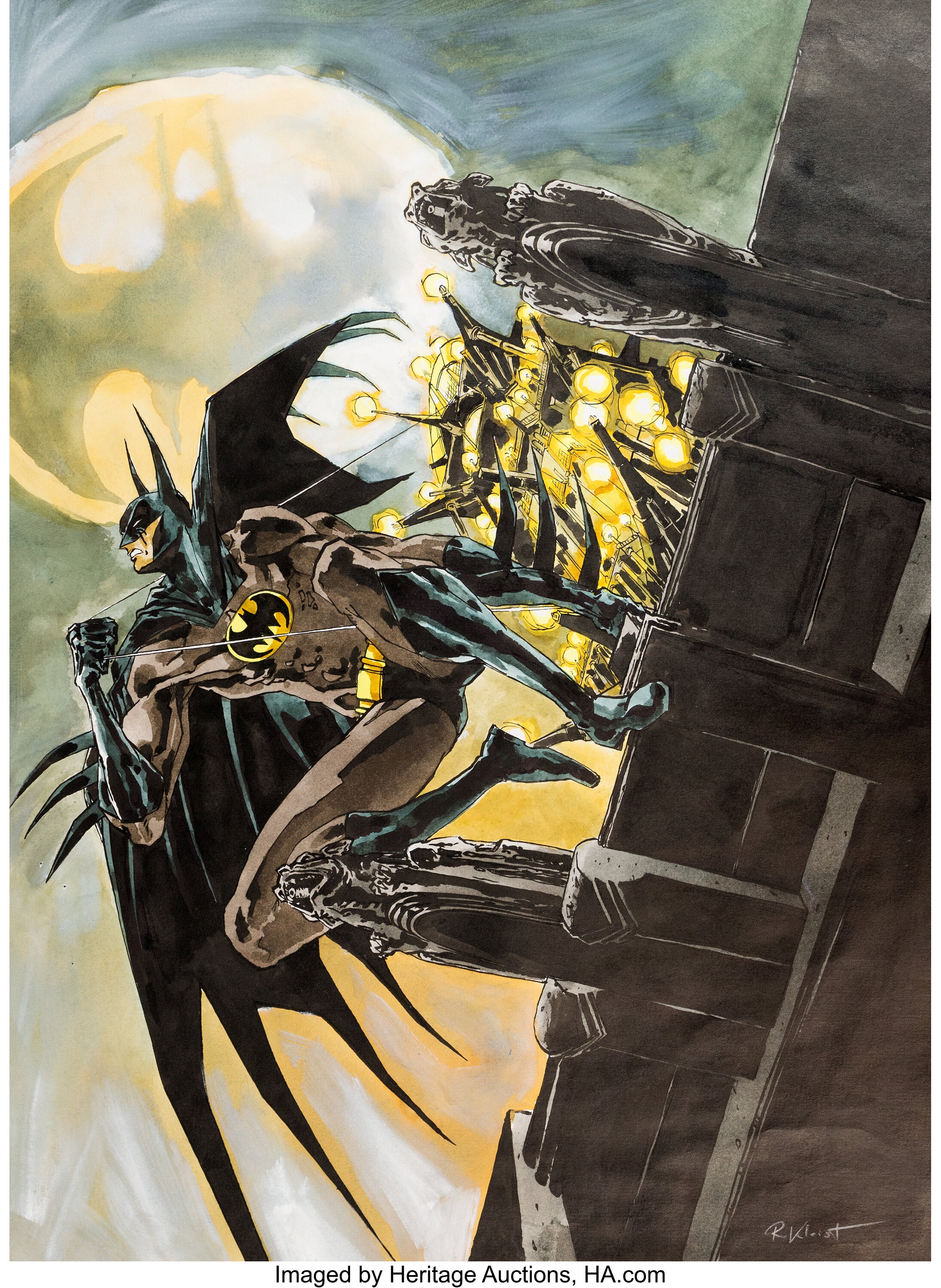 Reinhard Kleist Batman, Legends Of The Dark Knight, Halloween | Lot #52159  | Heritage Auctions