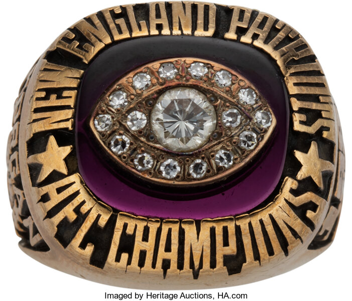 1985 New England Patriots  Super bowl rings, Nfl championship rings, Championship  rings